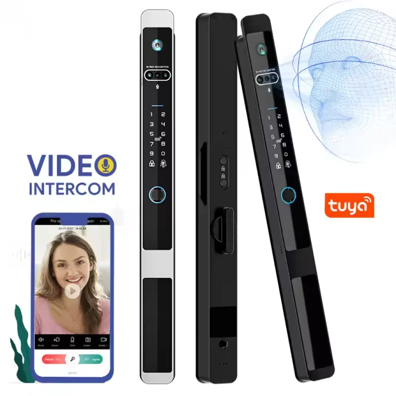 Letter Opener Brass - Kunci Pintu Digital UPVC Tuya WiFi