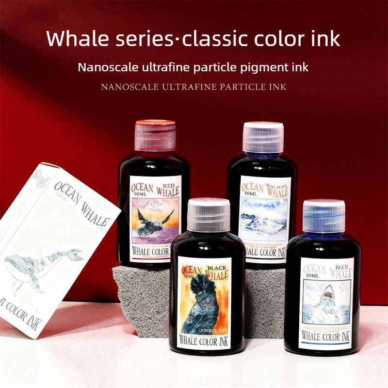 Fountain Pen Bottled Ink - Tinta Pena Seri Banmi Whale Nano-grade