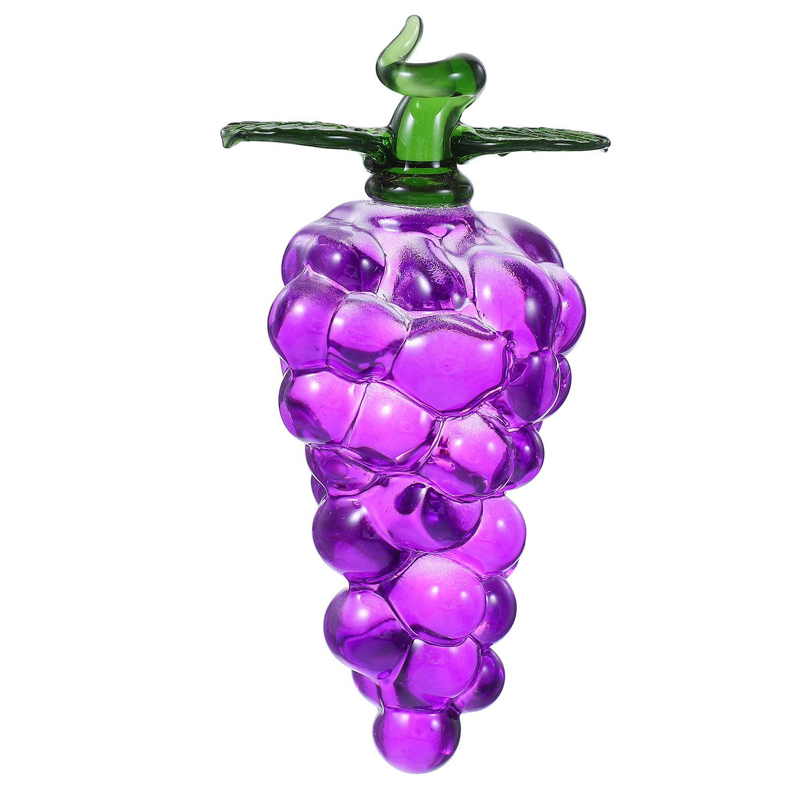Paper Weight Crystal - Patung Buah Anggur Kristal Buatan, Anggur