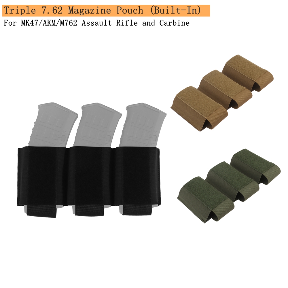 Magazine Holder Rack - Rompi Taktis VE-75 Kantong Majalah Triple