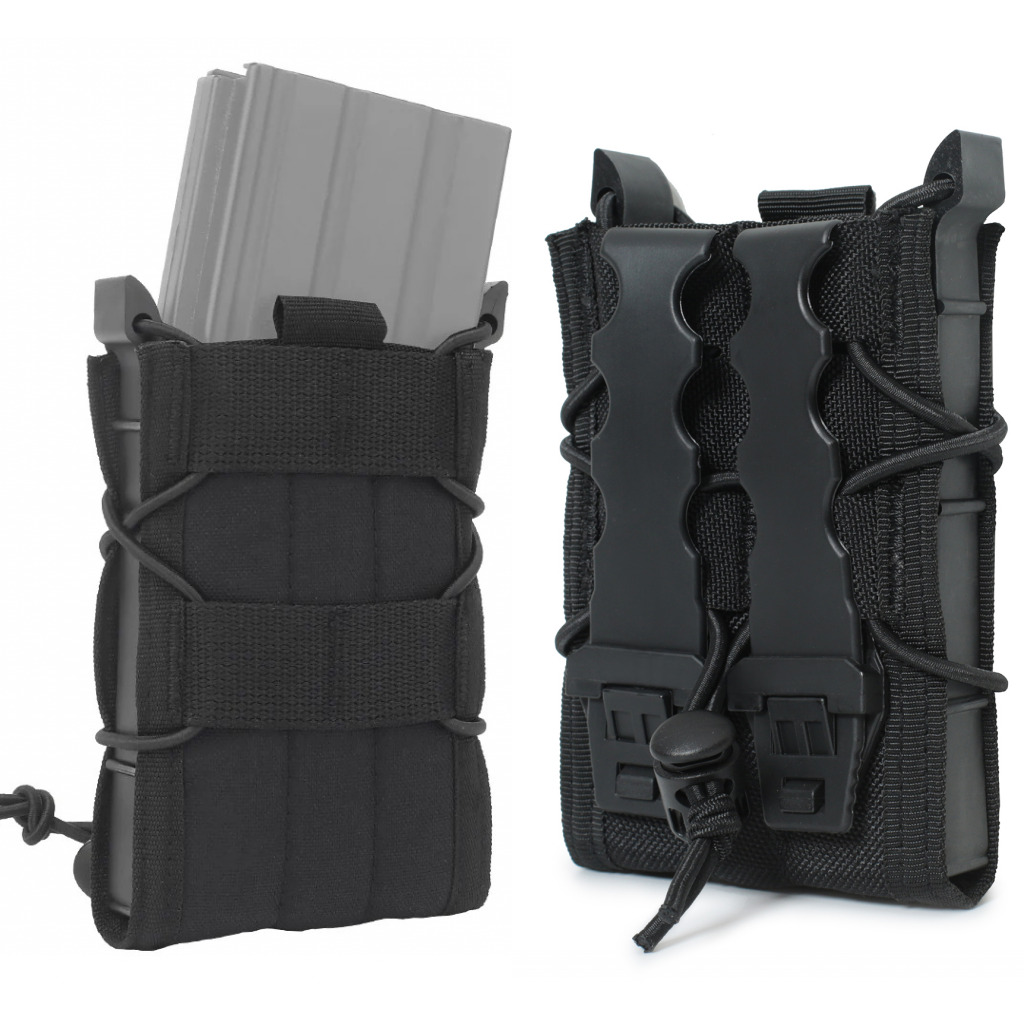 Magazine Holder Rack - 5.56 Molle Kantong Majalah Tunggal Tempat