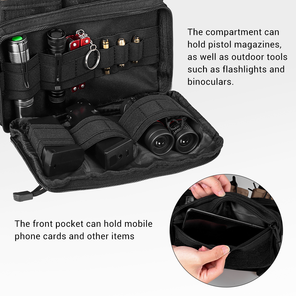 Kantong Mag Molle Triple Mag B - Magazine Holder Rack ulasan dan harga