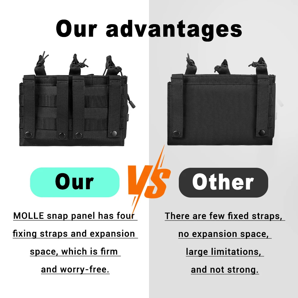 Kantong Mag Molle Triple Mag B - Magazine Holder Rack ulasan dan harga