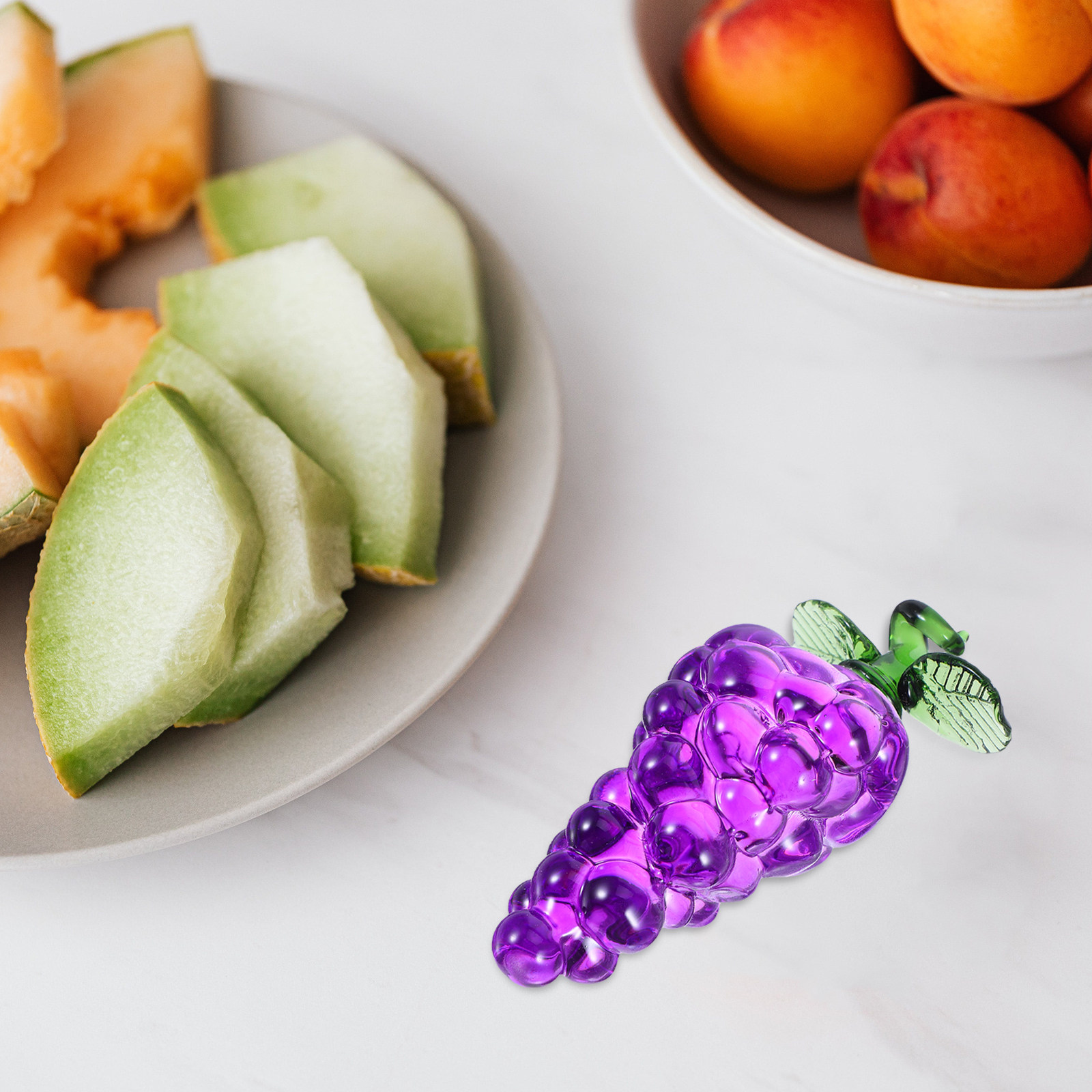 Patung Buah Anggur Kristal Bua - Paper Weight Crystal ulasan dan harga