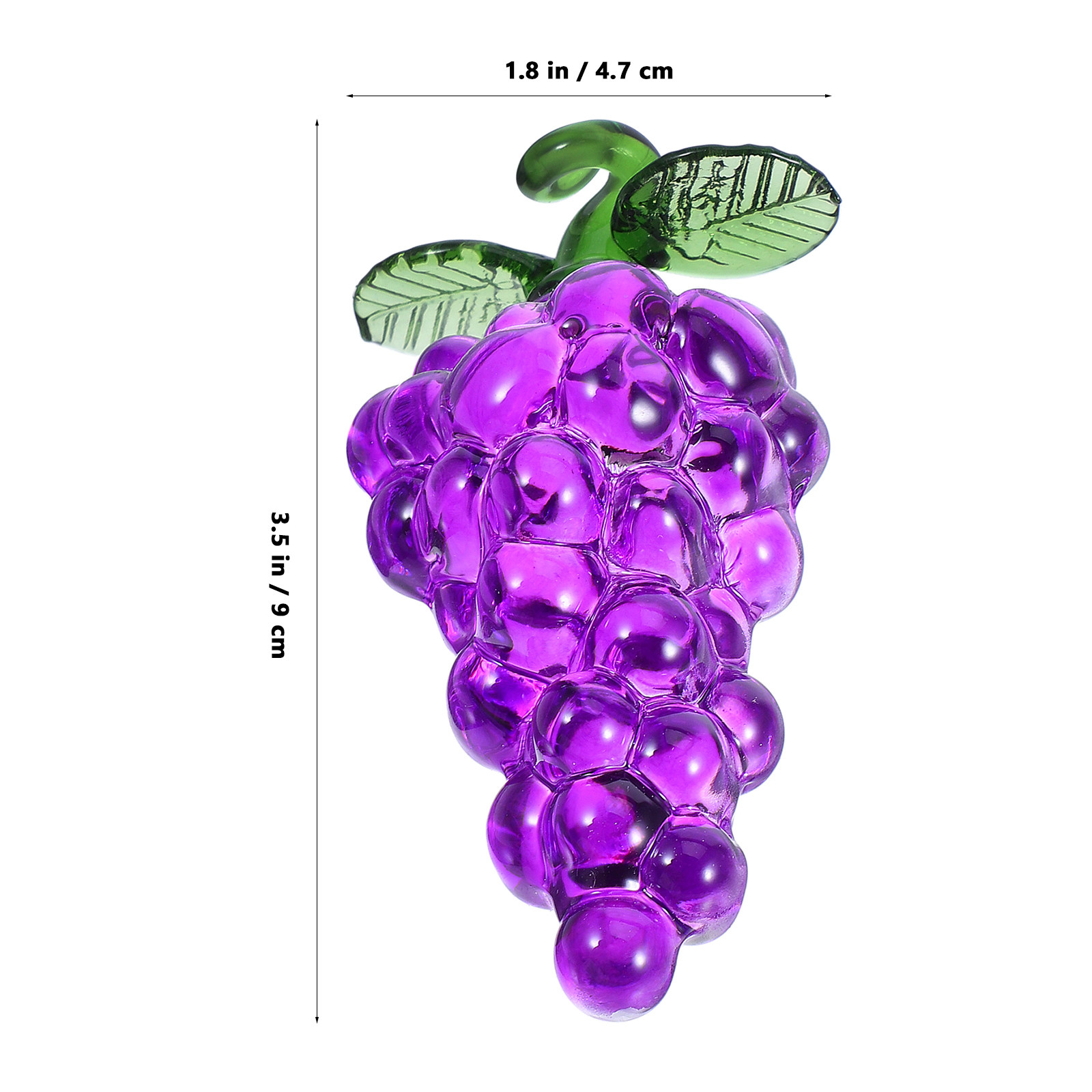 Patung Buah Anggur Kristal Bua - Paper Weight Crystal ulasan dan harga