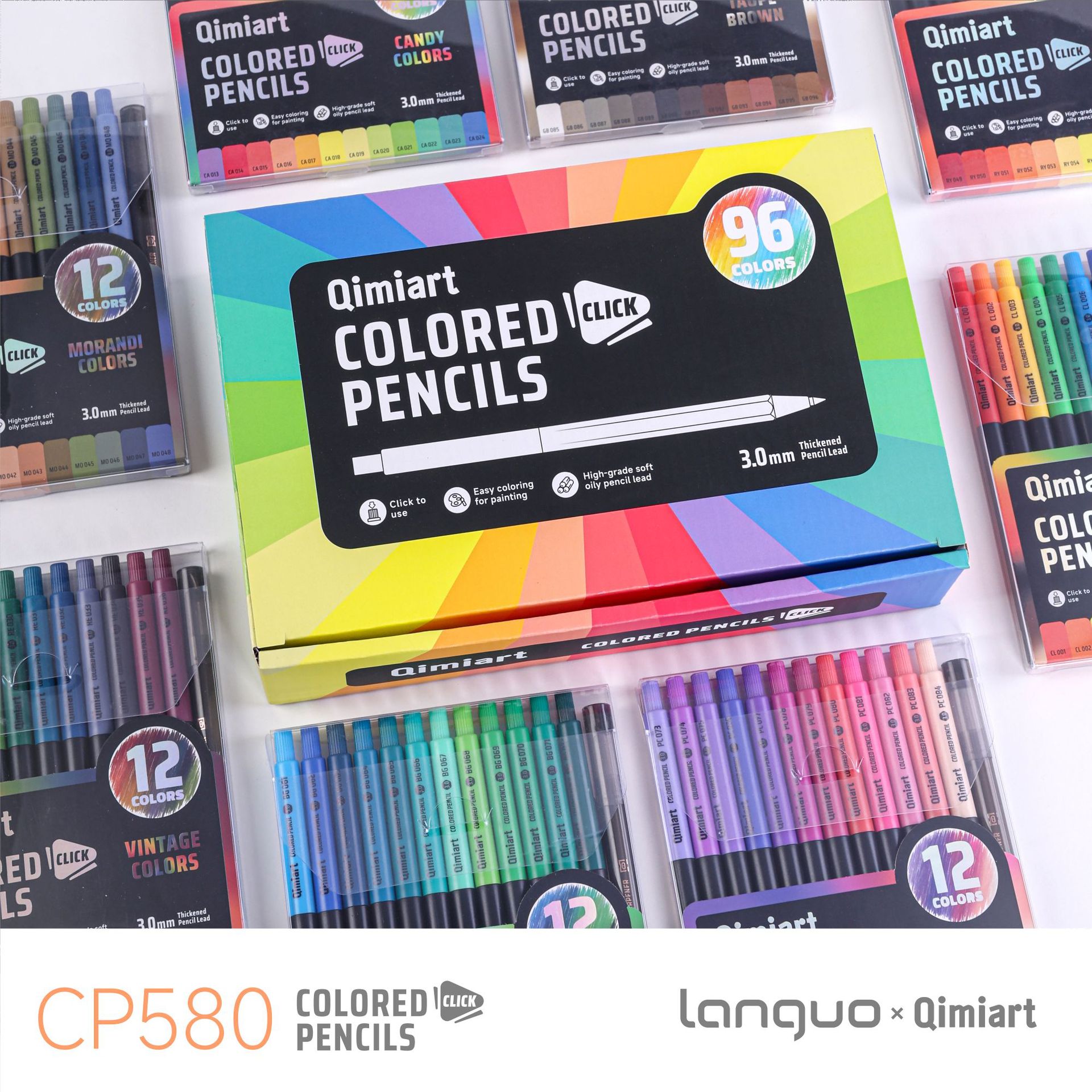 Set Pensil Warna Retractable 9 - Staedtler Pencil Lumocolor ulasan dan harga