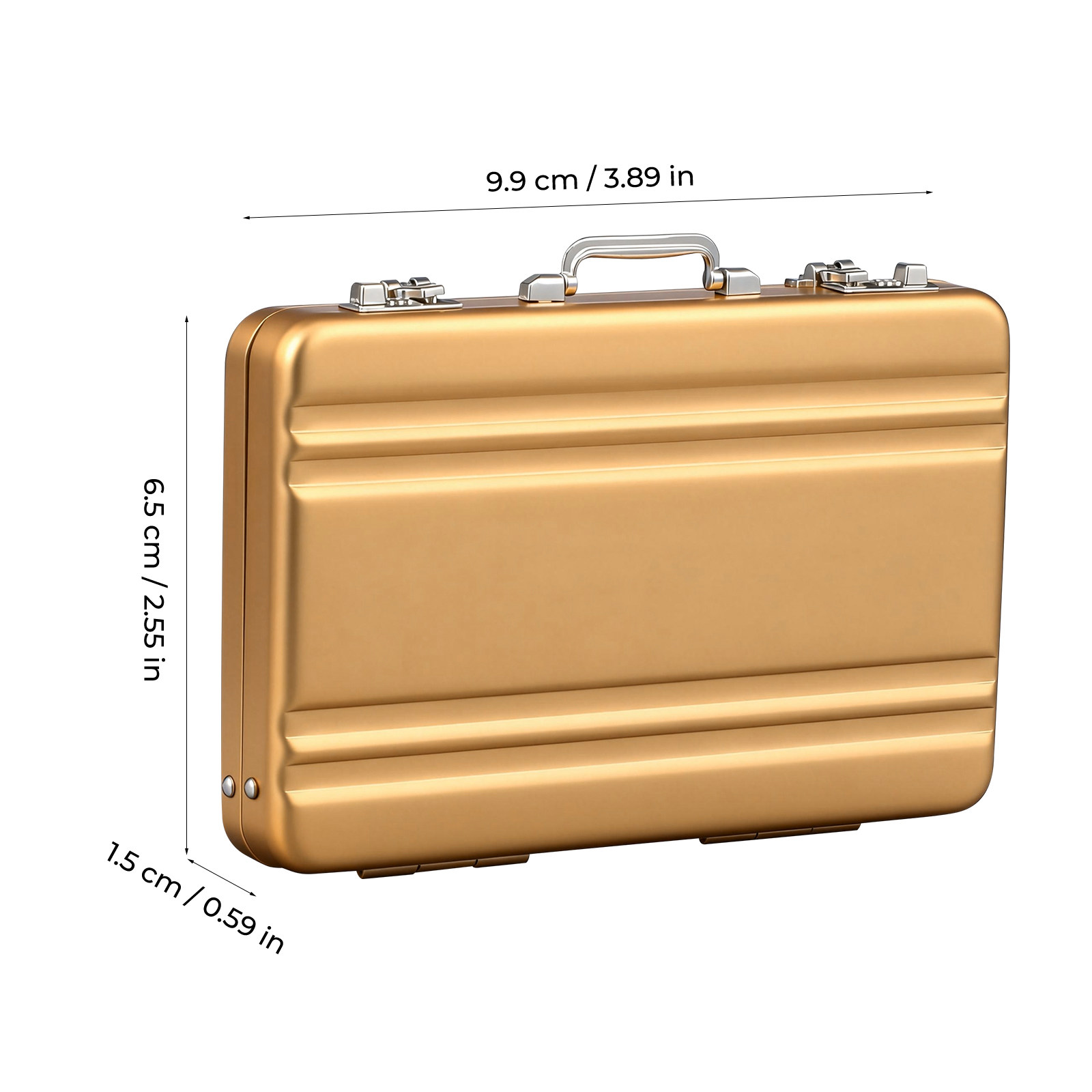 Kotak Kartu Nama Aluminium Min - Card Index Box ulasan dan harga