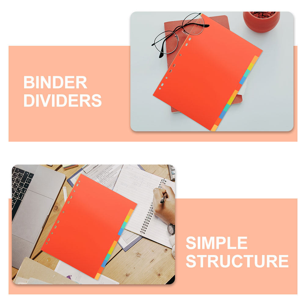 Pembatas Buku PVC dengan Label - Tab Divider A4 ulasan dan harga