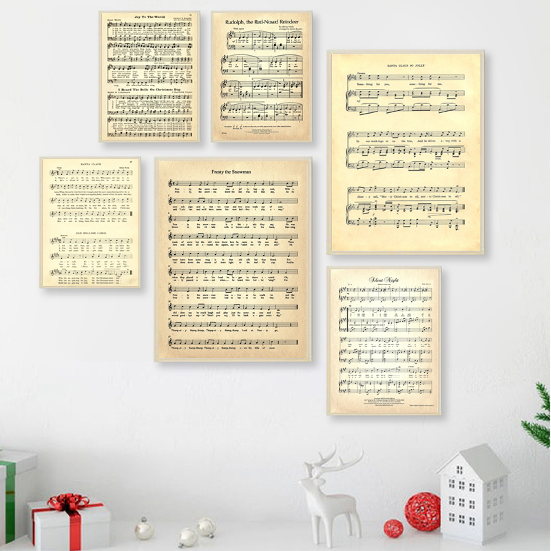 Poster Musik Lembaran CAROLS N - Ink Blotter Paper ulasan dan harga